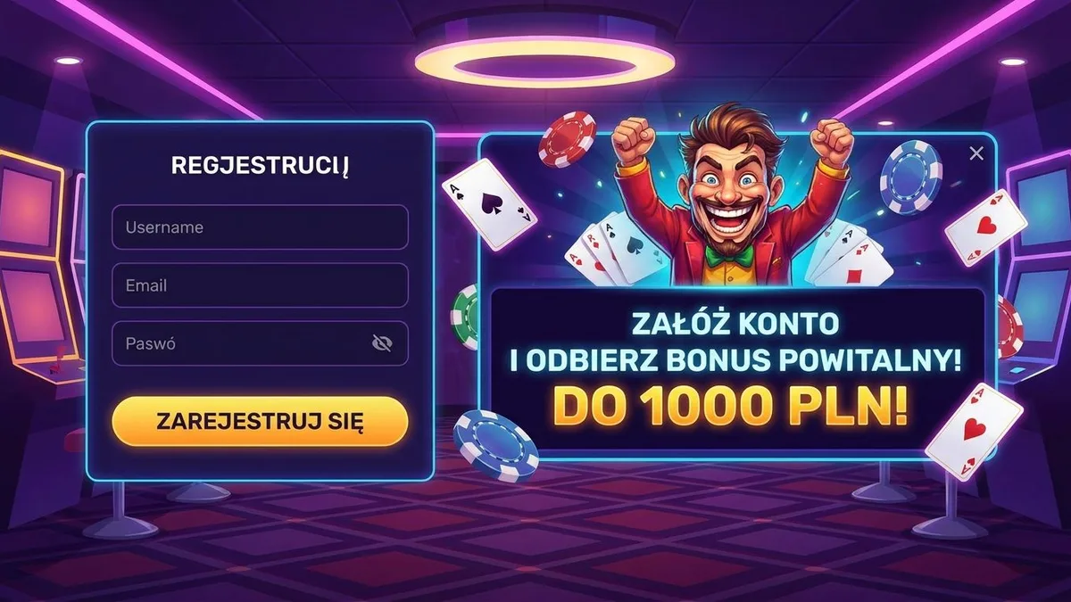 Rejestracja z bonusem